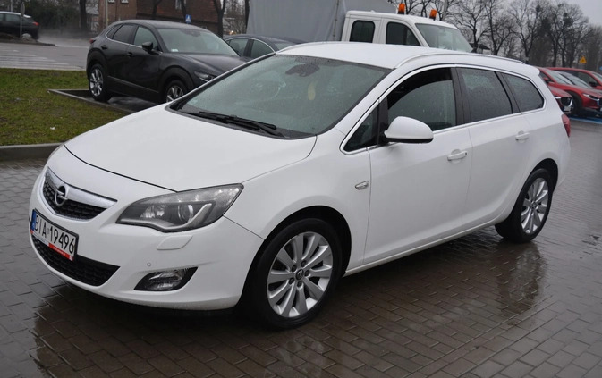 Opel Astra cena 20900 przebieg: 264000, rok produkcji 2011 z Tarnowskie Góry małe 172